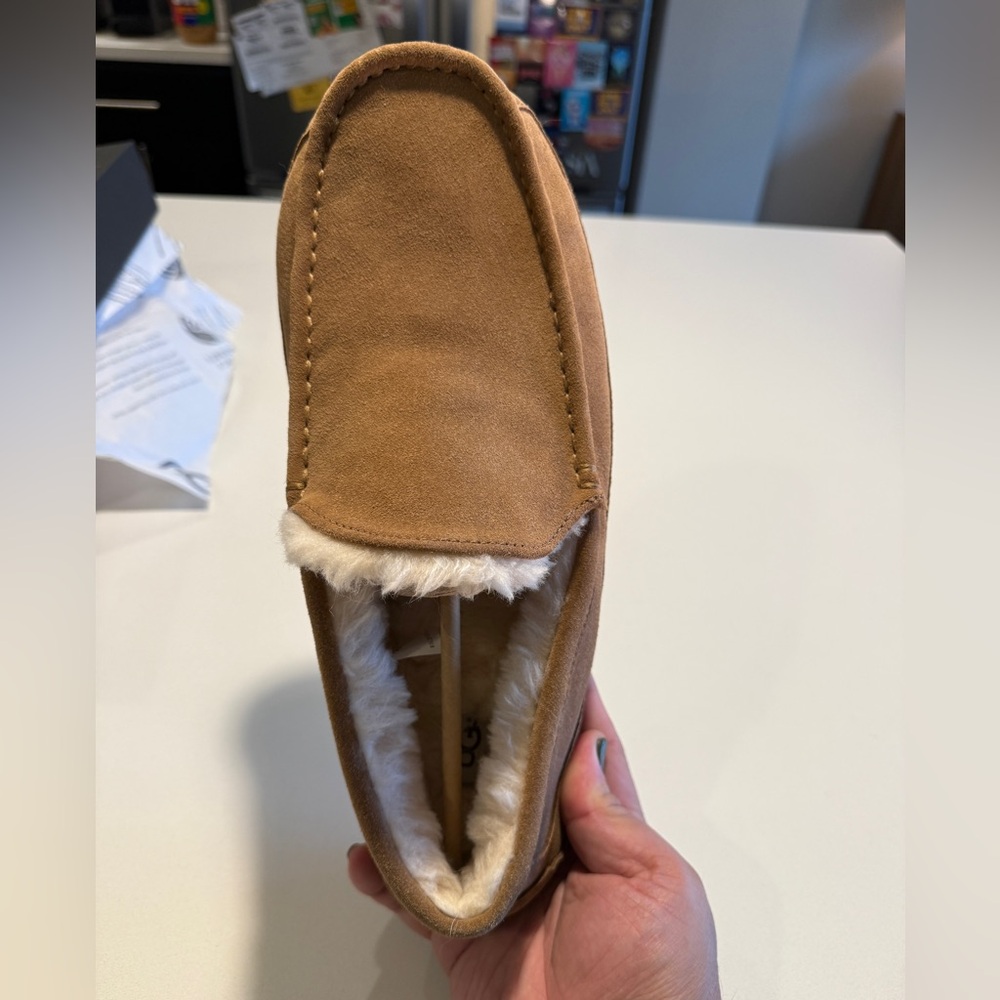 UGG - Men’s Ascot Slipper in Chestnut - US 12 - Picture 12 of 15